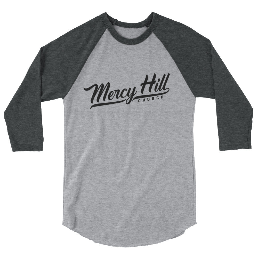 Mercy Hill Baseball 3/4 sleeve raglan shirt